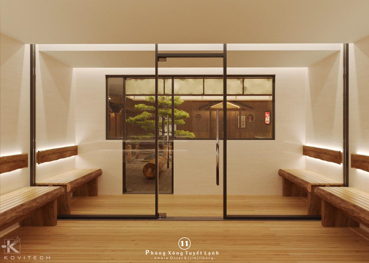 thiết kế onsen jjimjibang