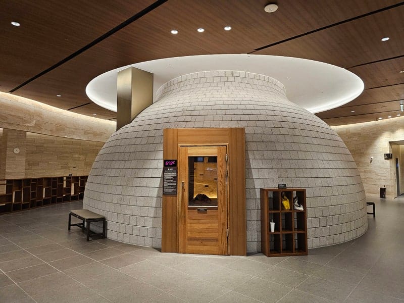 Phòng xông hơi than củi 