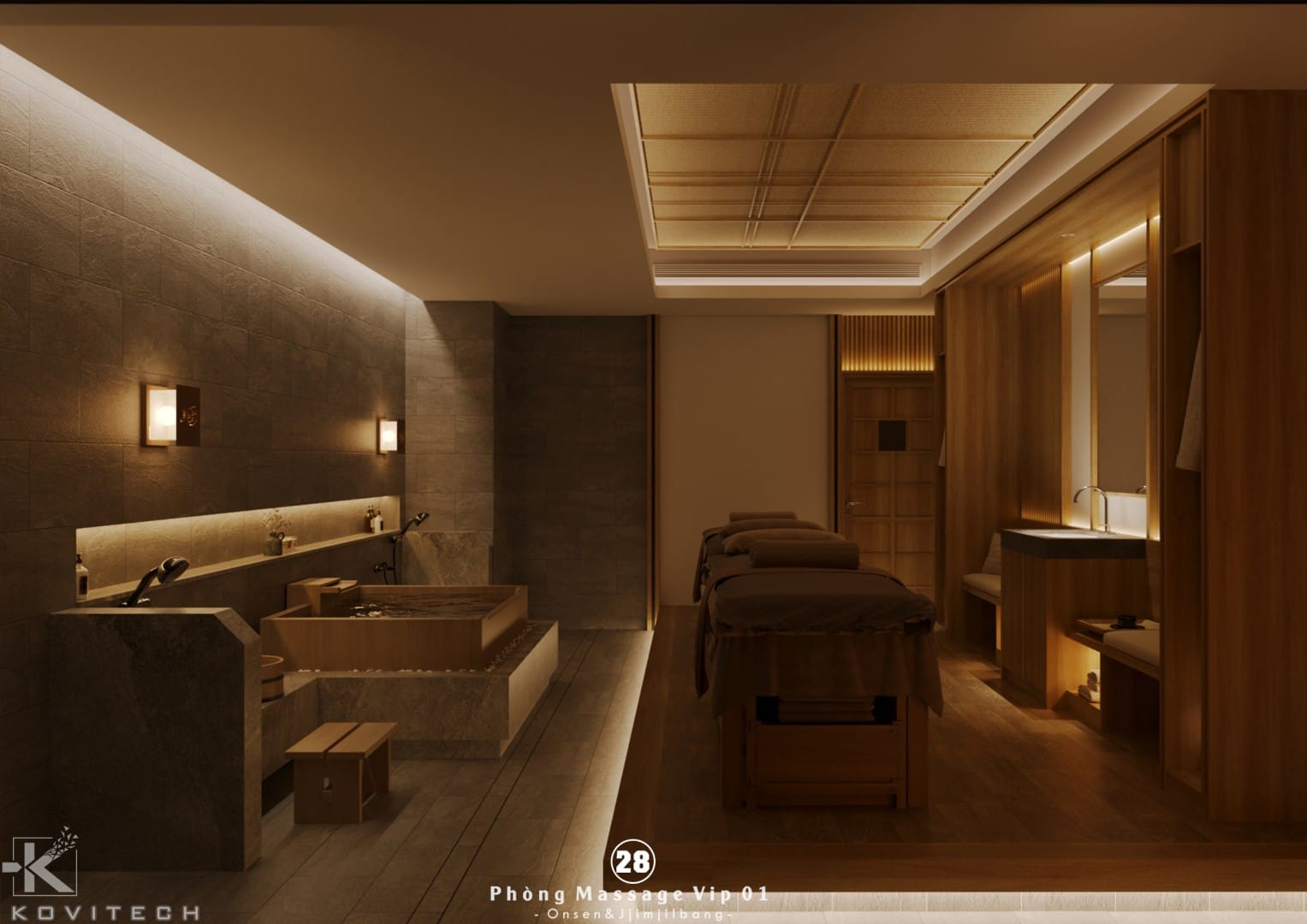 Thi công wellness spa 
