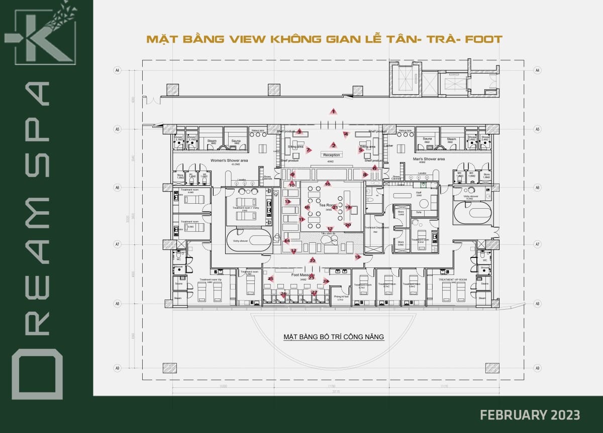 Thiết kế wellness spa Thiết kế wellness spa