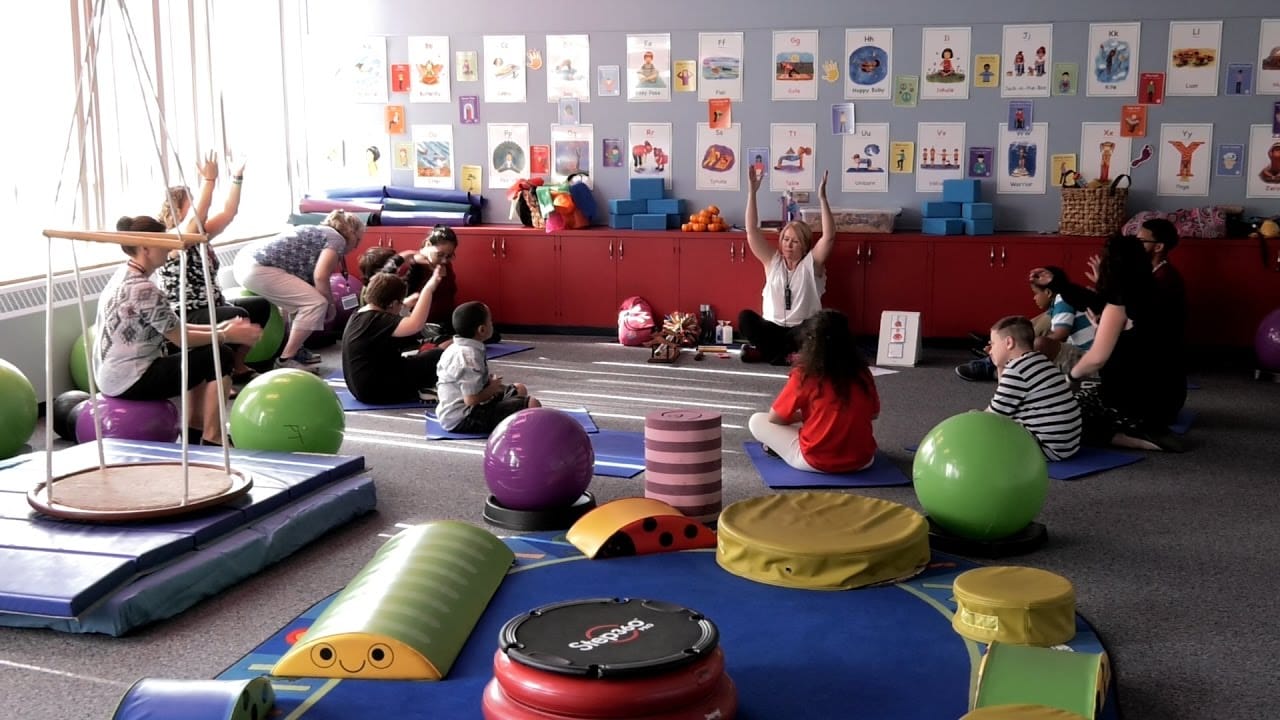 thiết kế không gian trị liệu cảm quan