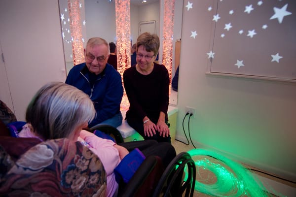 thiết kế không gian trị liệu cảm quan