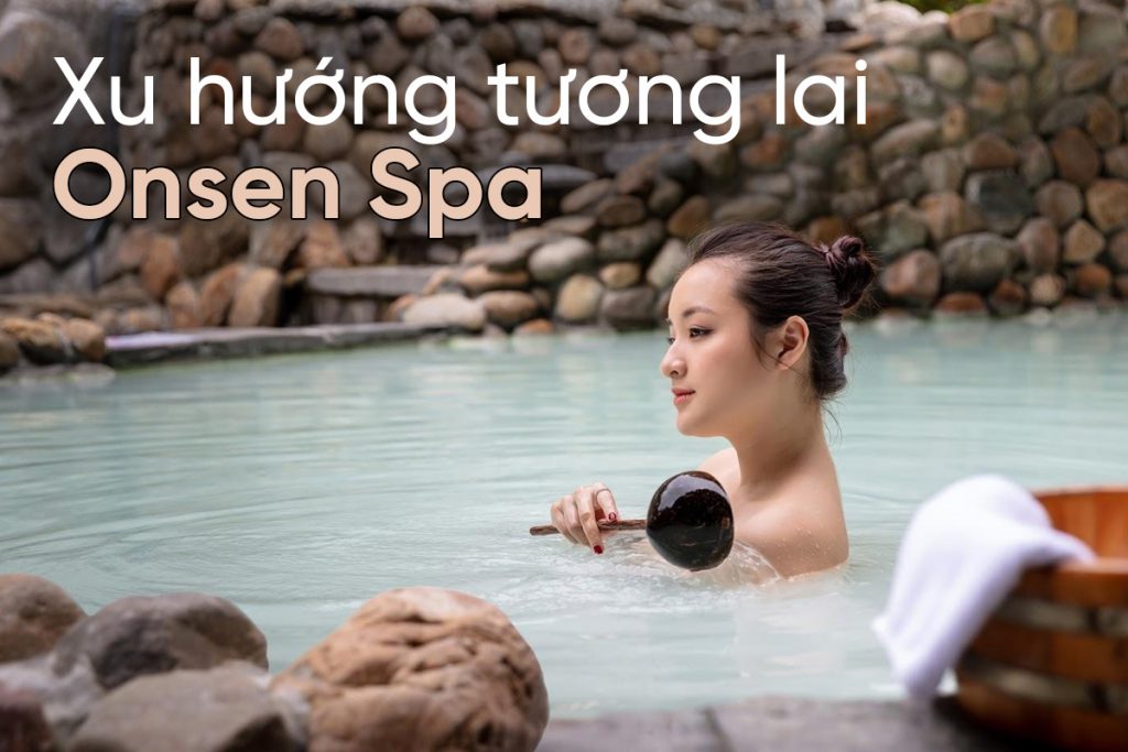 Khu vực tắm Onsen spa Khu vực tắm Onsen spa