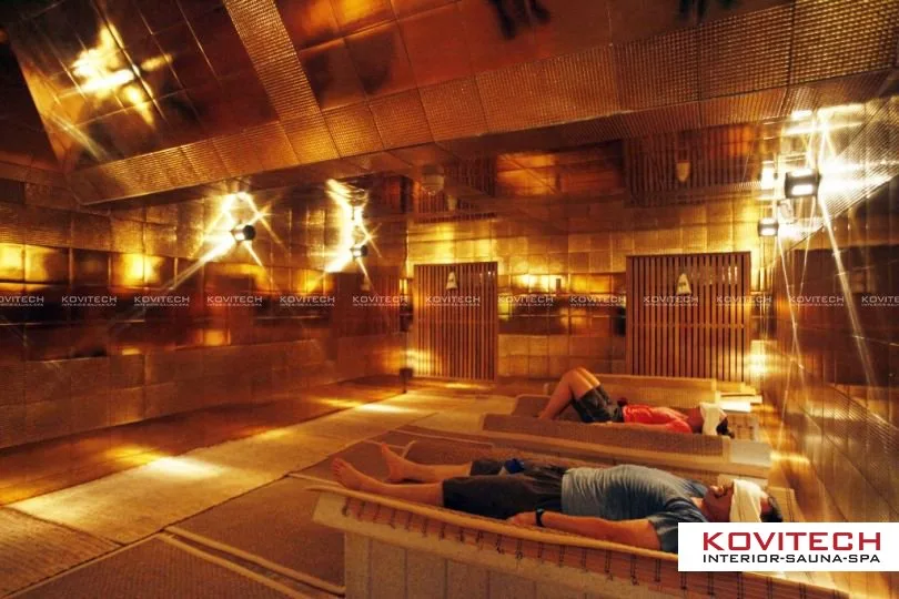 Phòng xông hơi vàng (Gold sauna) 