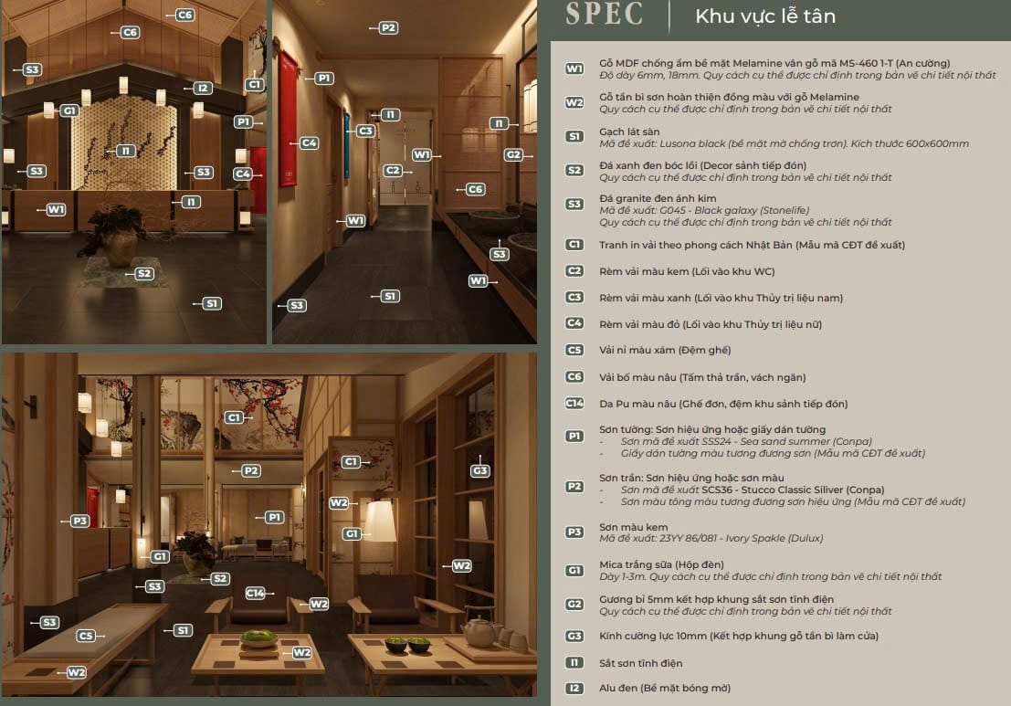 Thiết kế wellness spa Thiết kế wellness spa